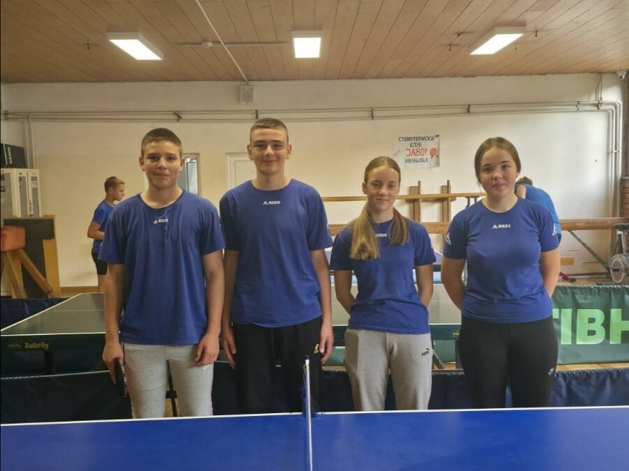 Сјајни резултати наших стонотенисера и стонотенисерки